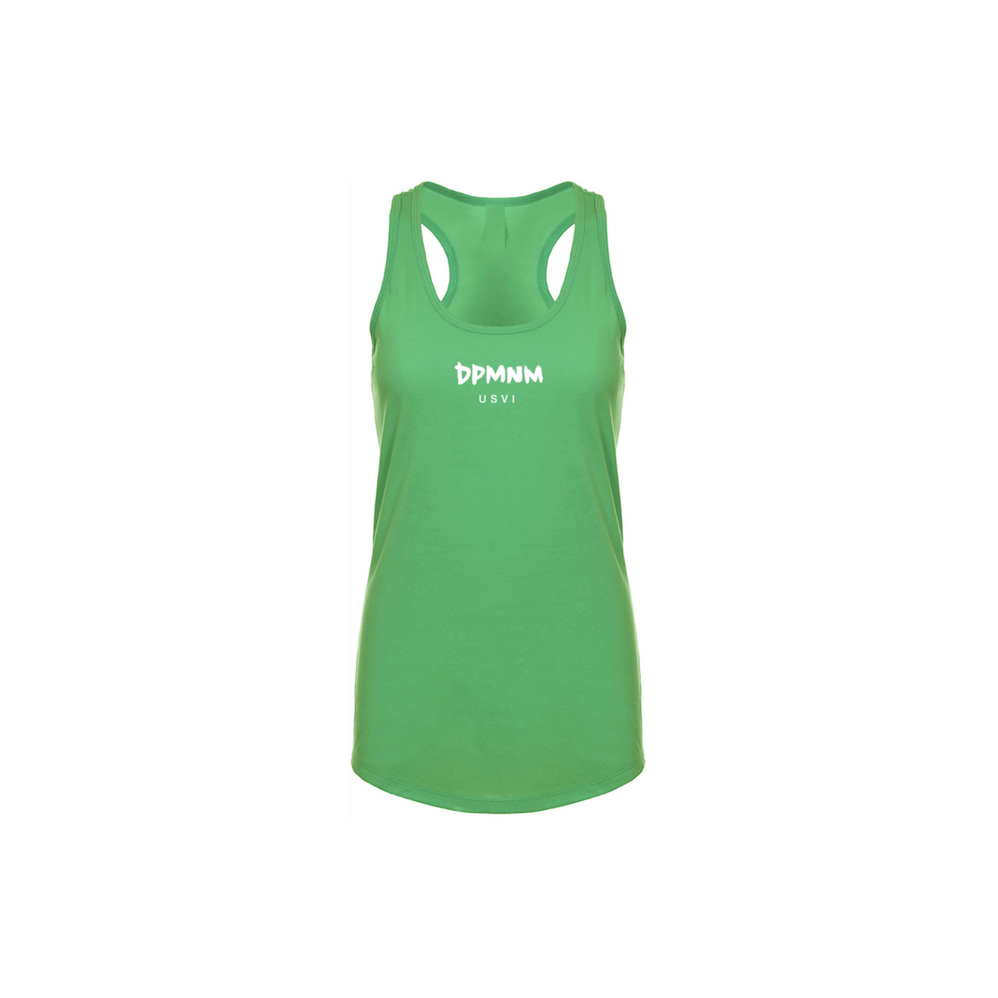 Womens Green OG Racerback Tank