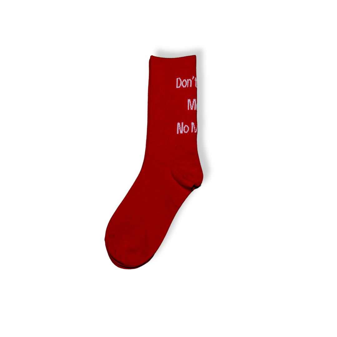 Vert Type Red Socks