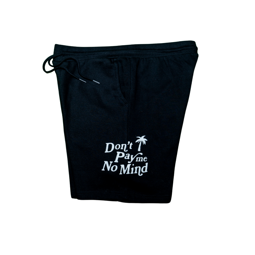Unisex Black DPMNM Shorts