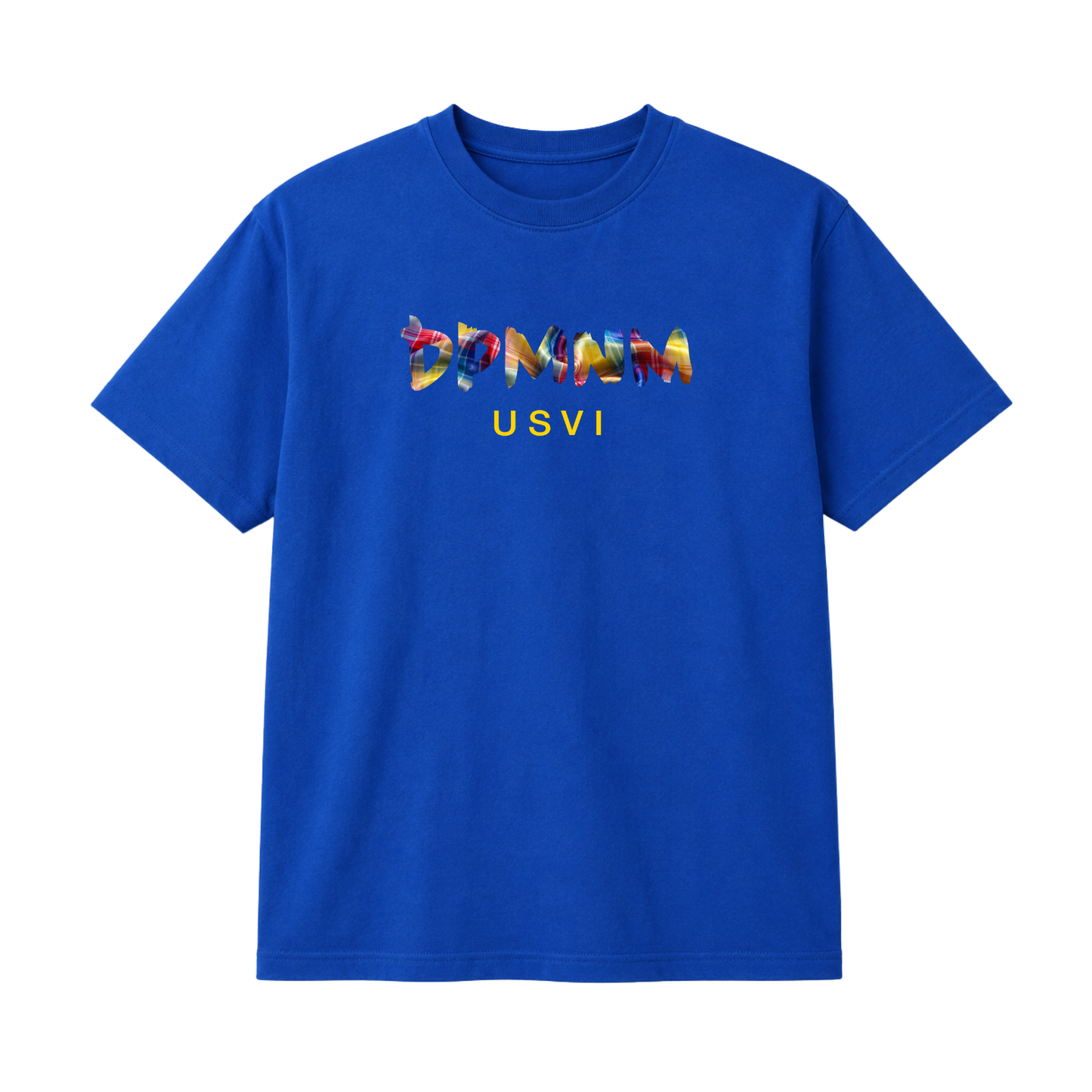 Unisex Royal Blue VI Madras Tee