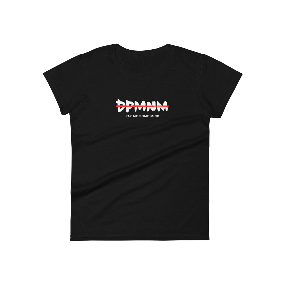 Womens Black PMSM Tee