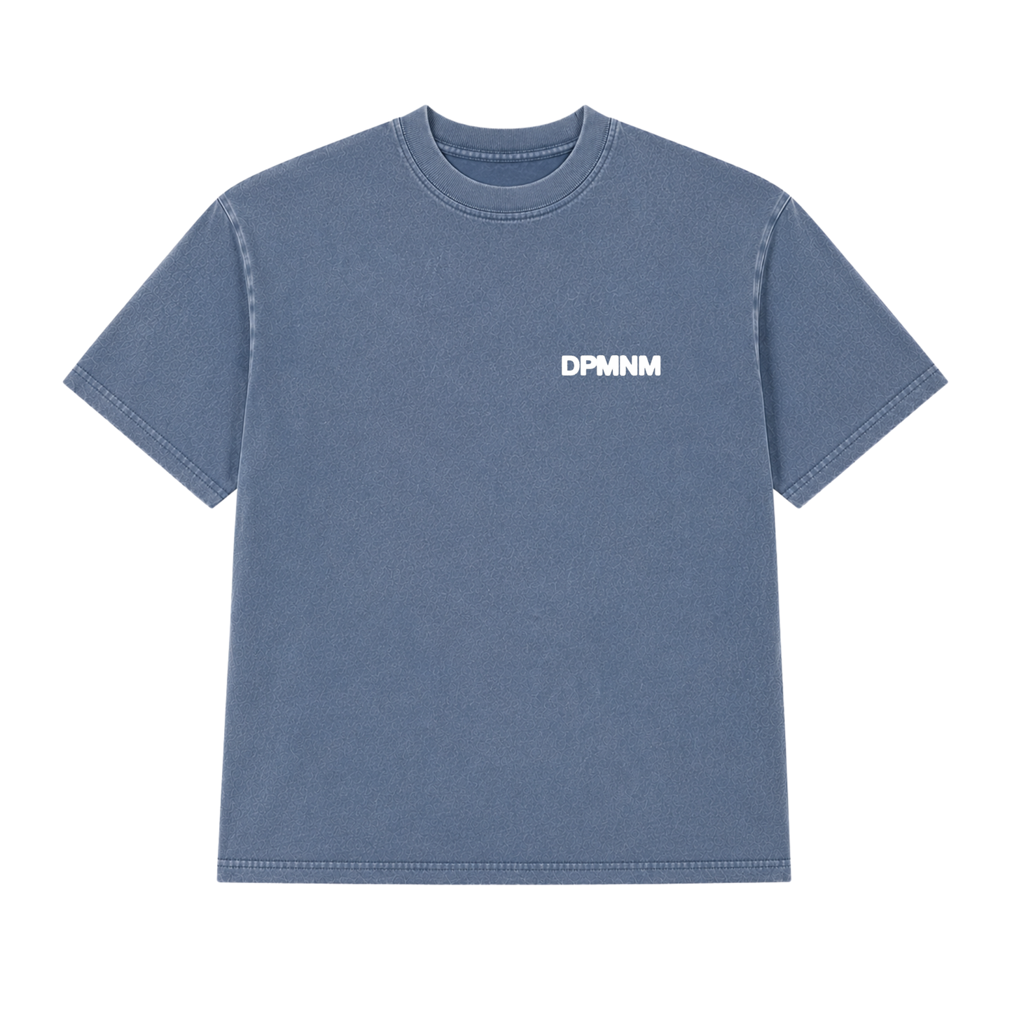 Unisex Faded Denim Blur Tee
