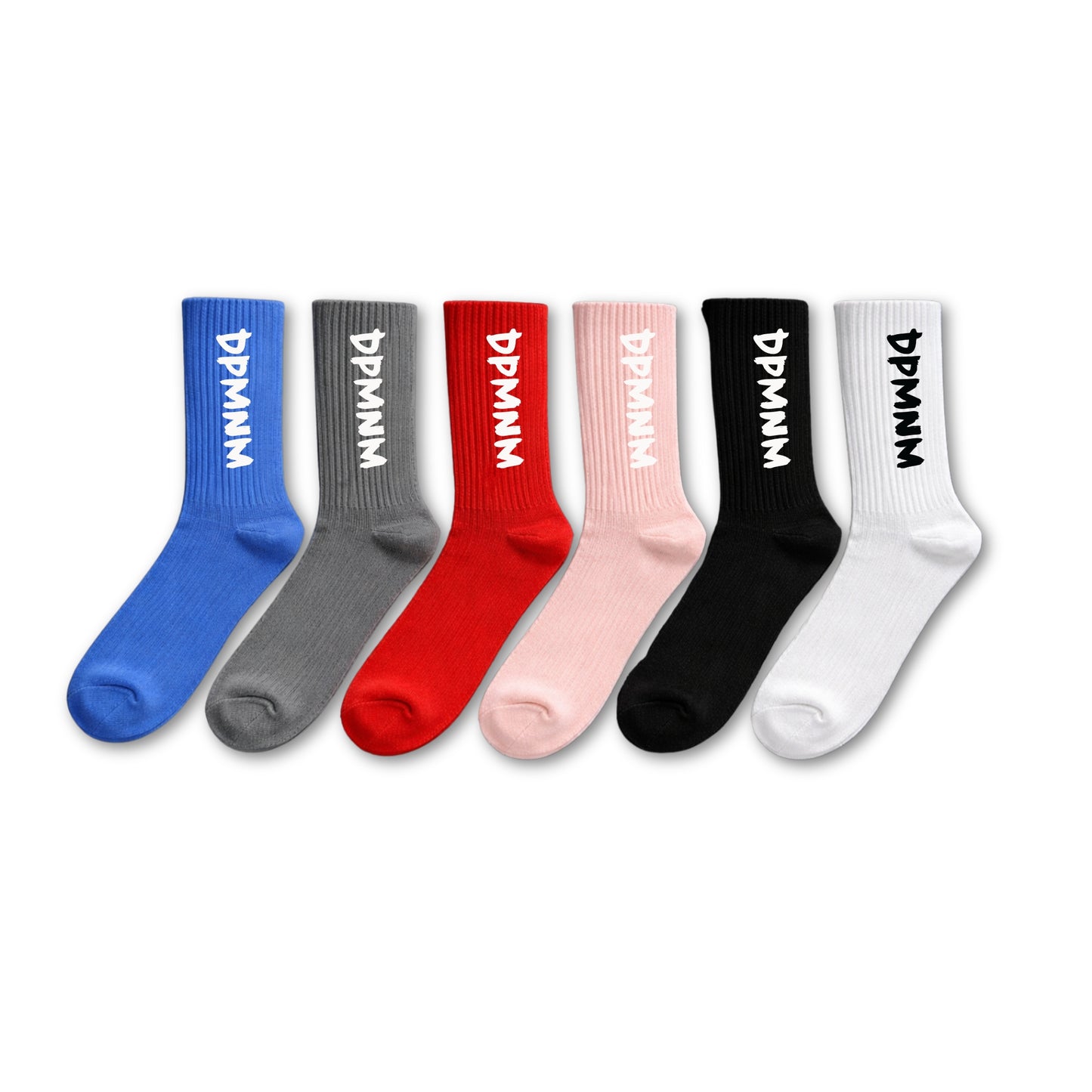 OG Black | White DPMNM Socks