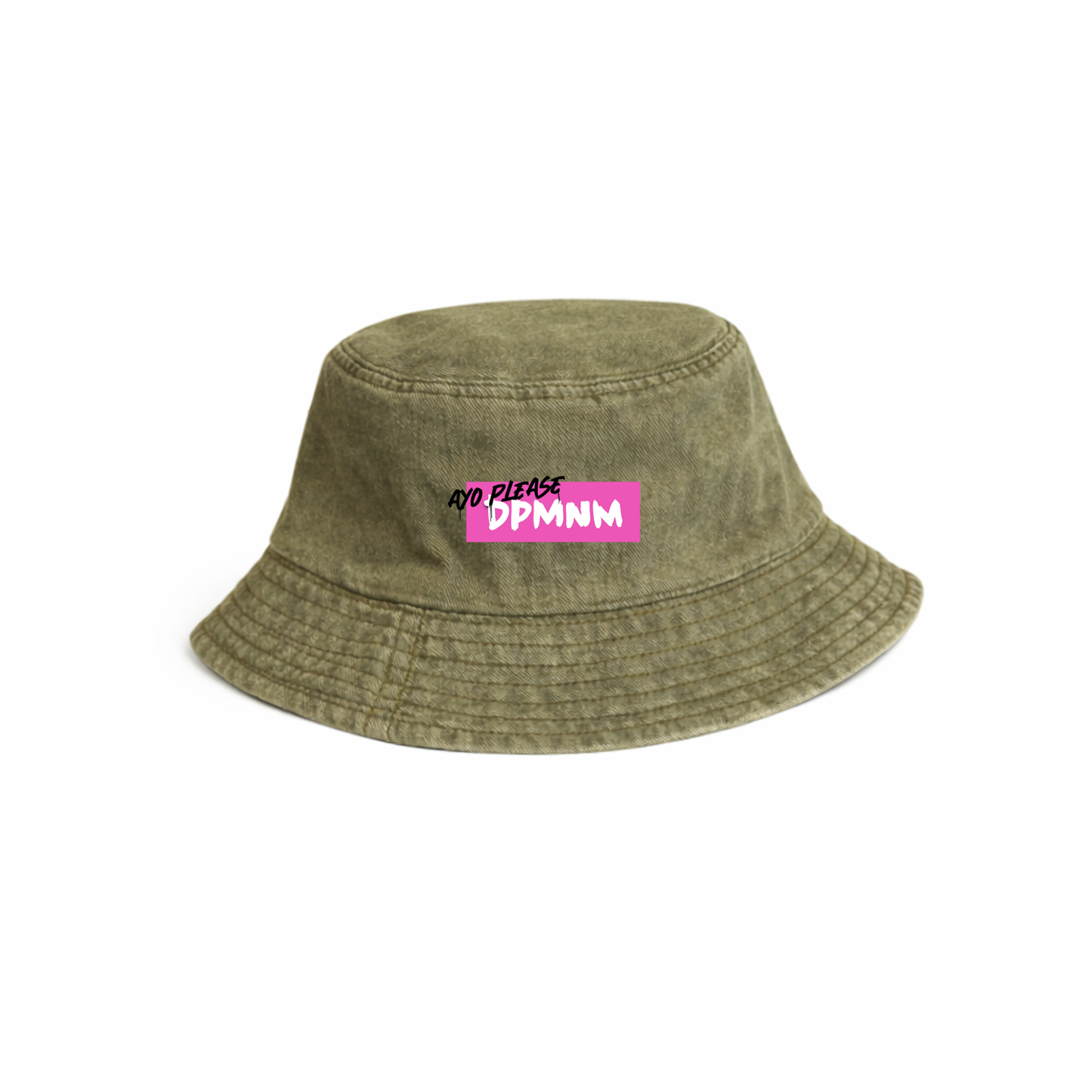 Faded Green | Pink Ayo Plz Bucket