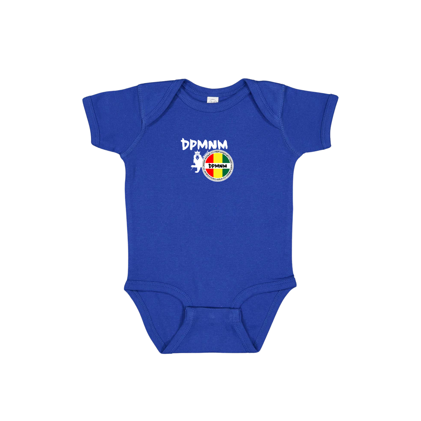 Toddler Royal Blue Lion Onesie