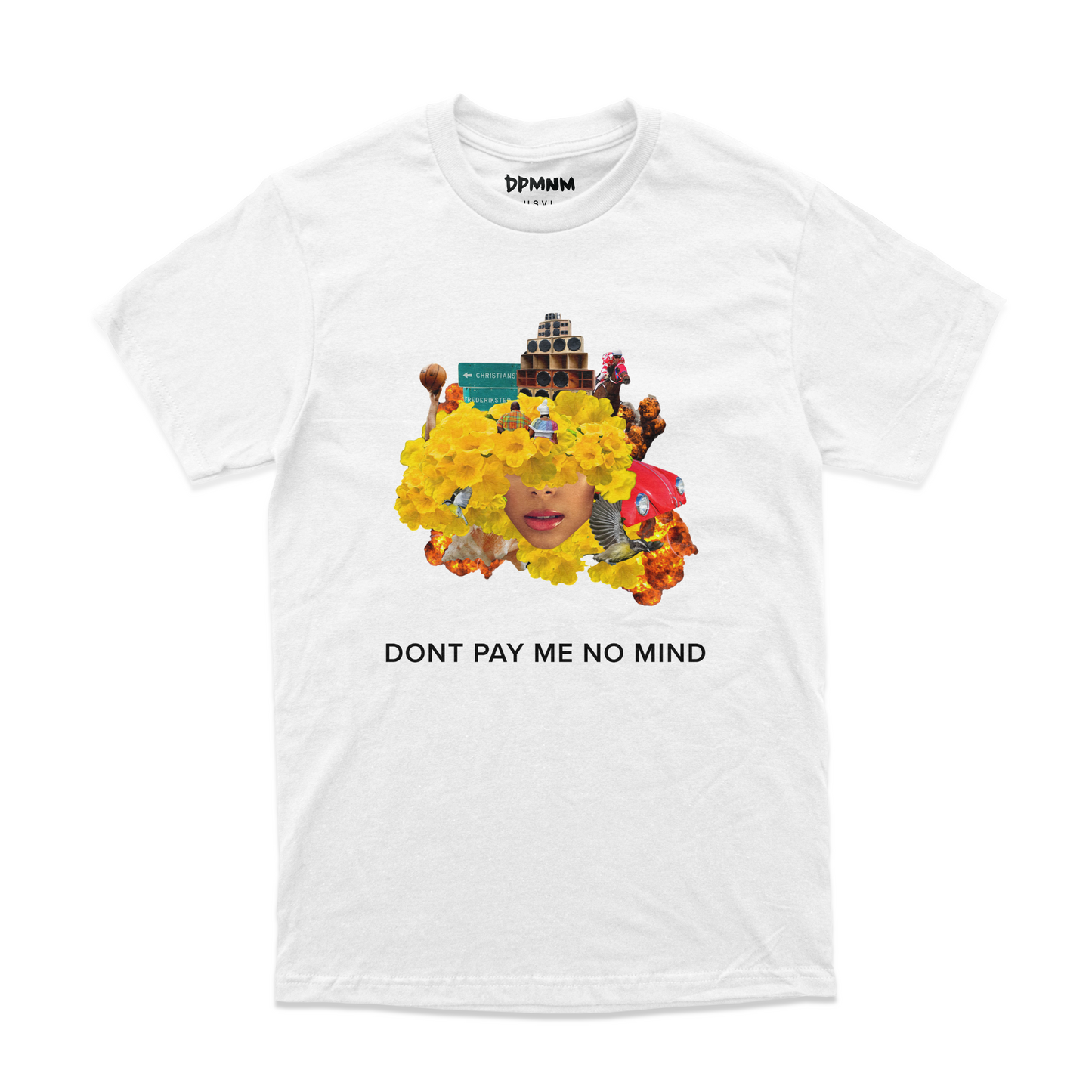 Unisex White Culture Tee