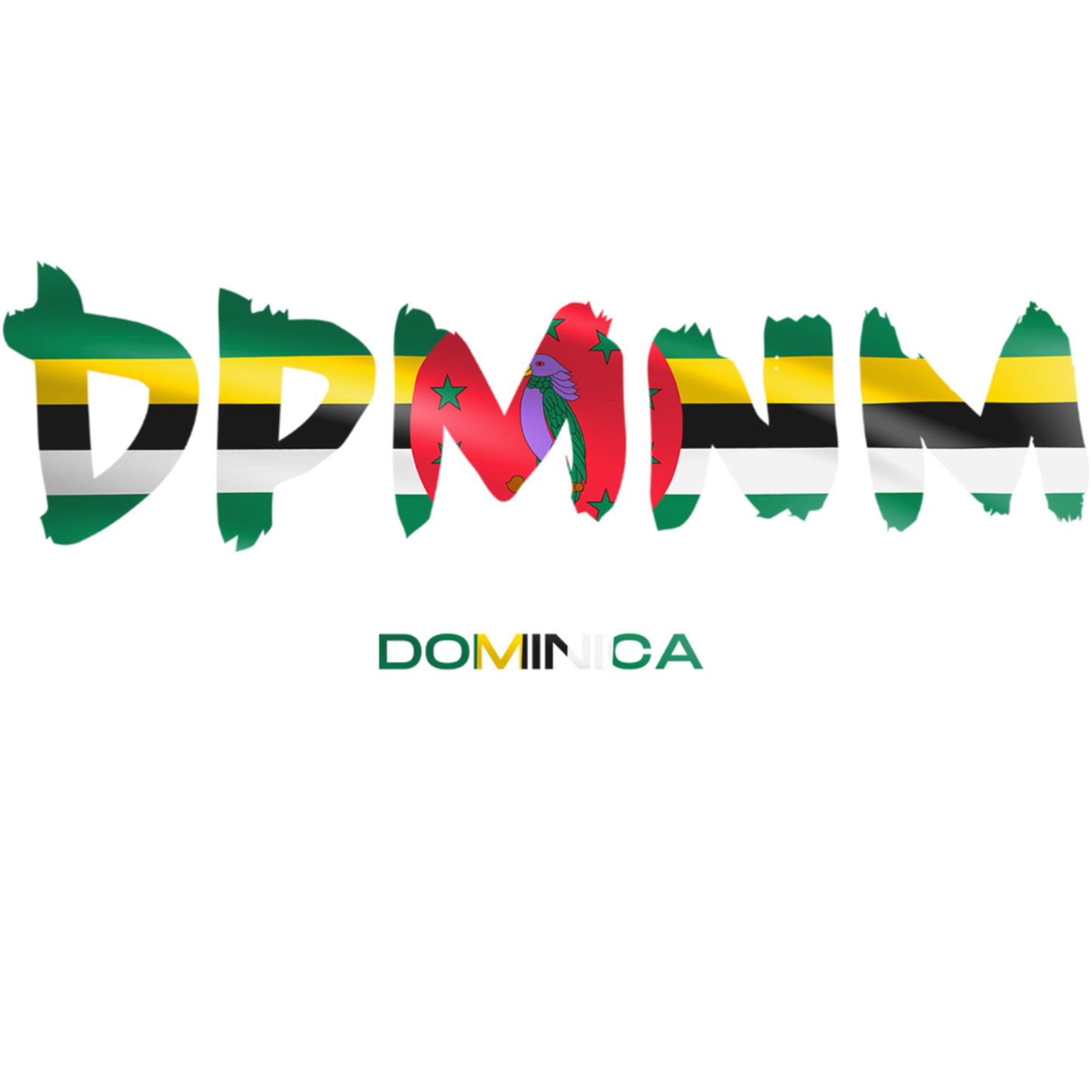 Unisex Dominica Flag Tee