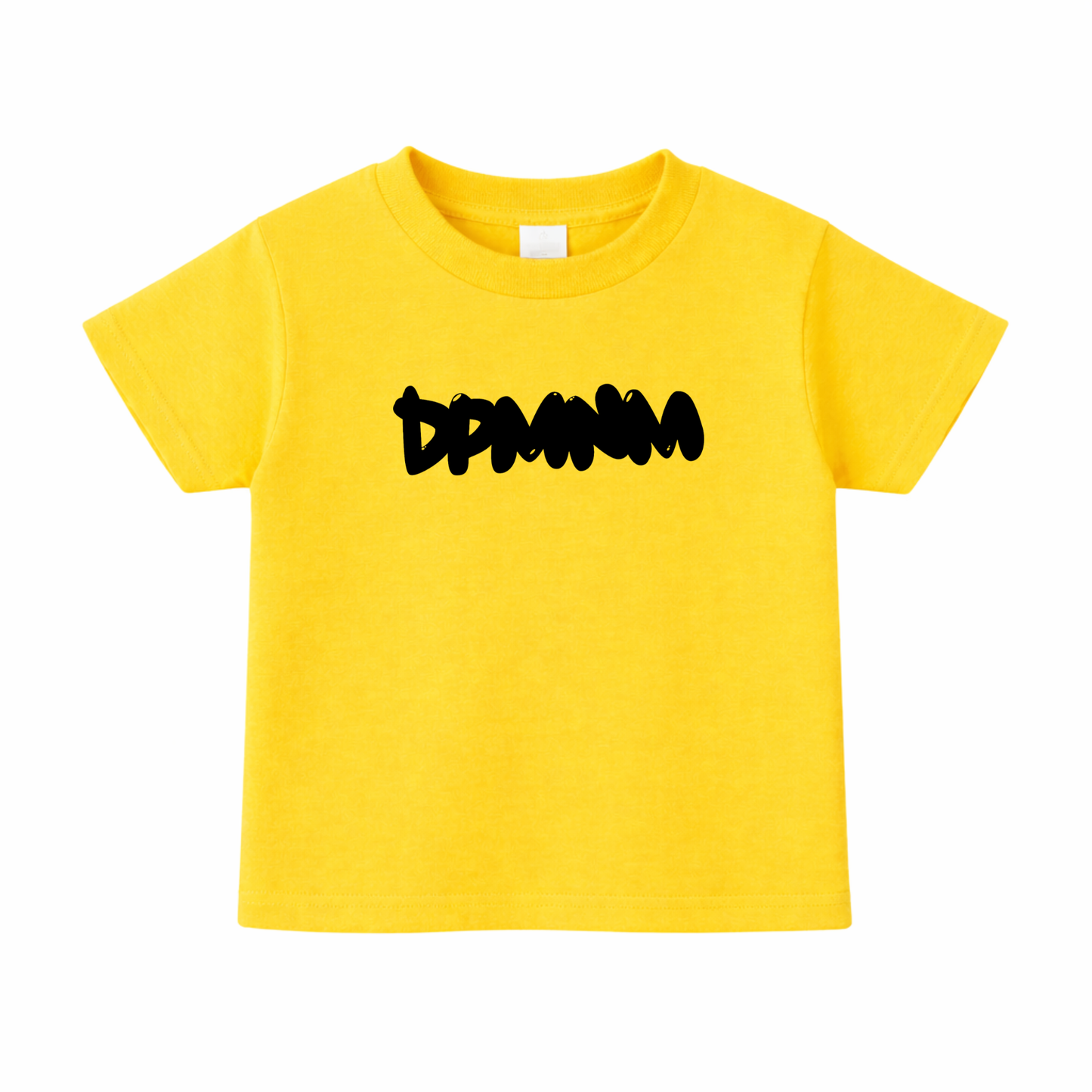 Kids Yellow Bubble DPMNM Tee