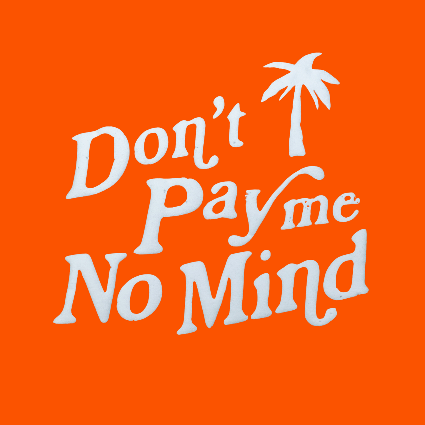 Unisex 2025 White Puff | Orange Tee