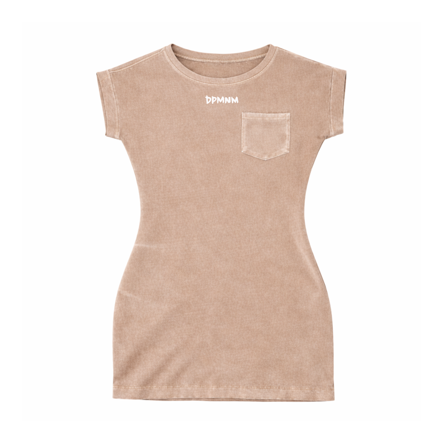 Mocha DPMNM Mini Dress W/ Pockets