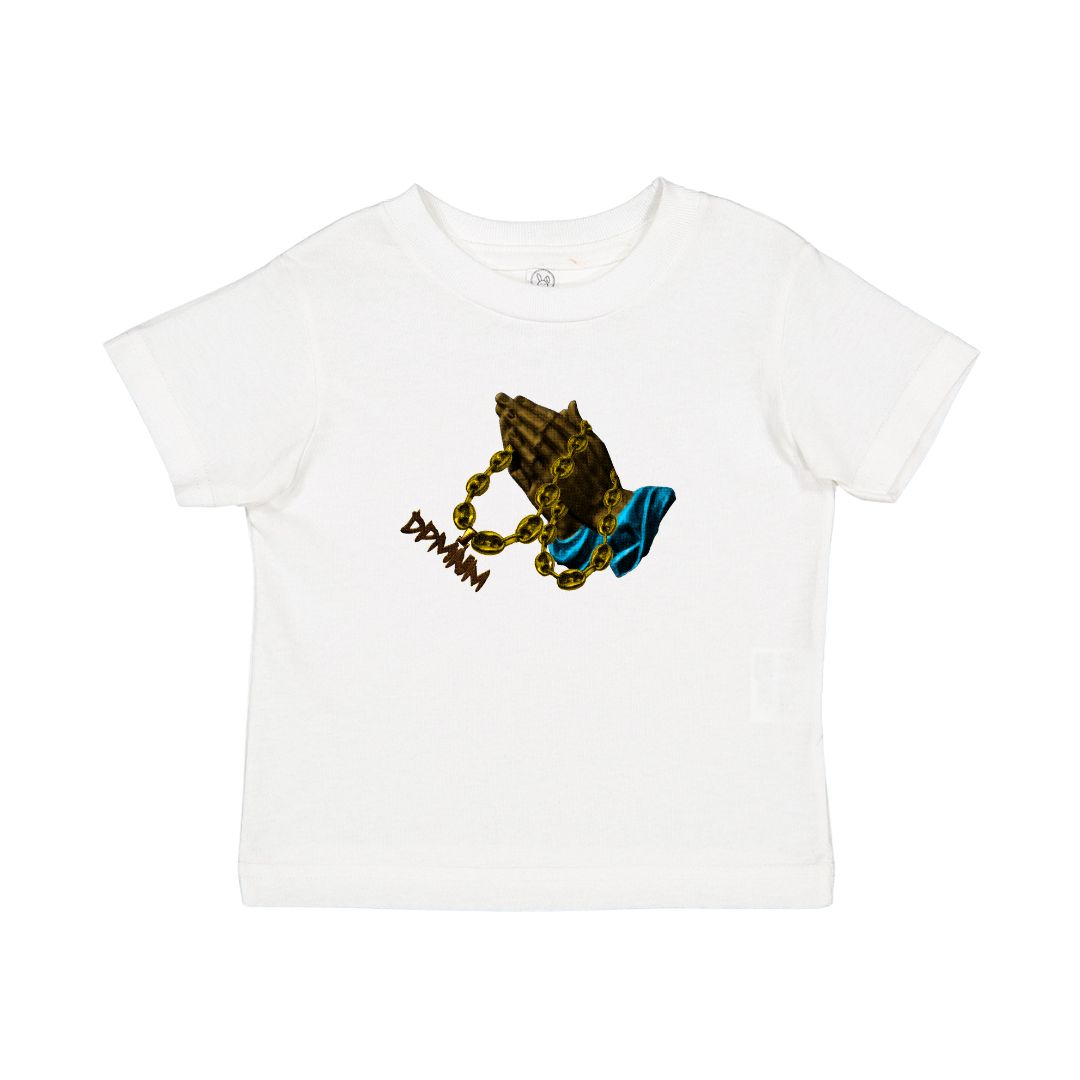 Kids White Prayer Tee