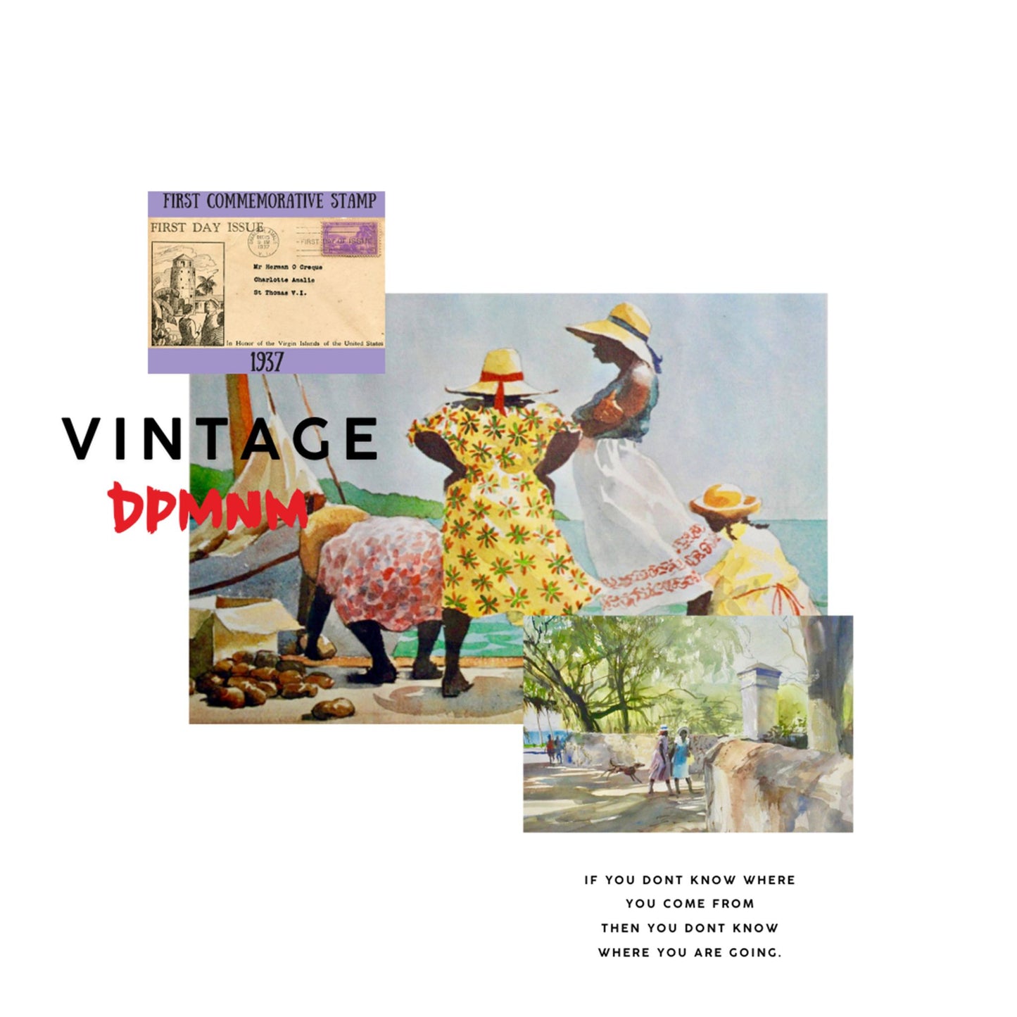 Unisex White Vintage Tee