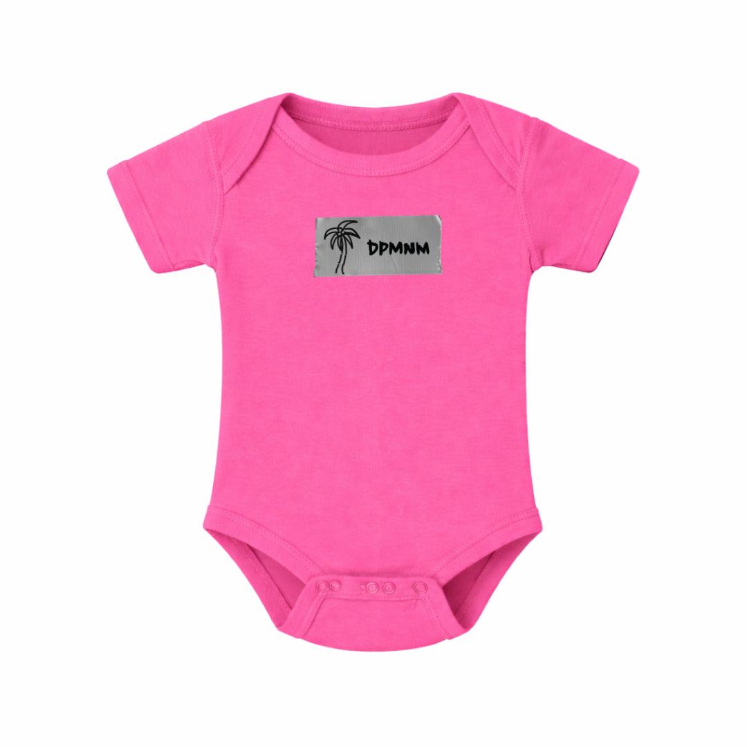 Toddler Hot Pink Duct Tape Onesie