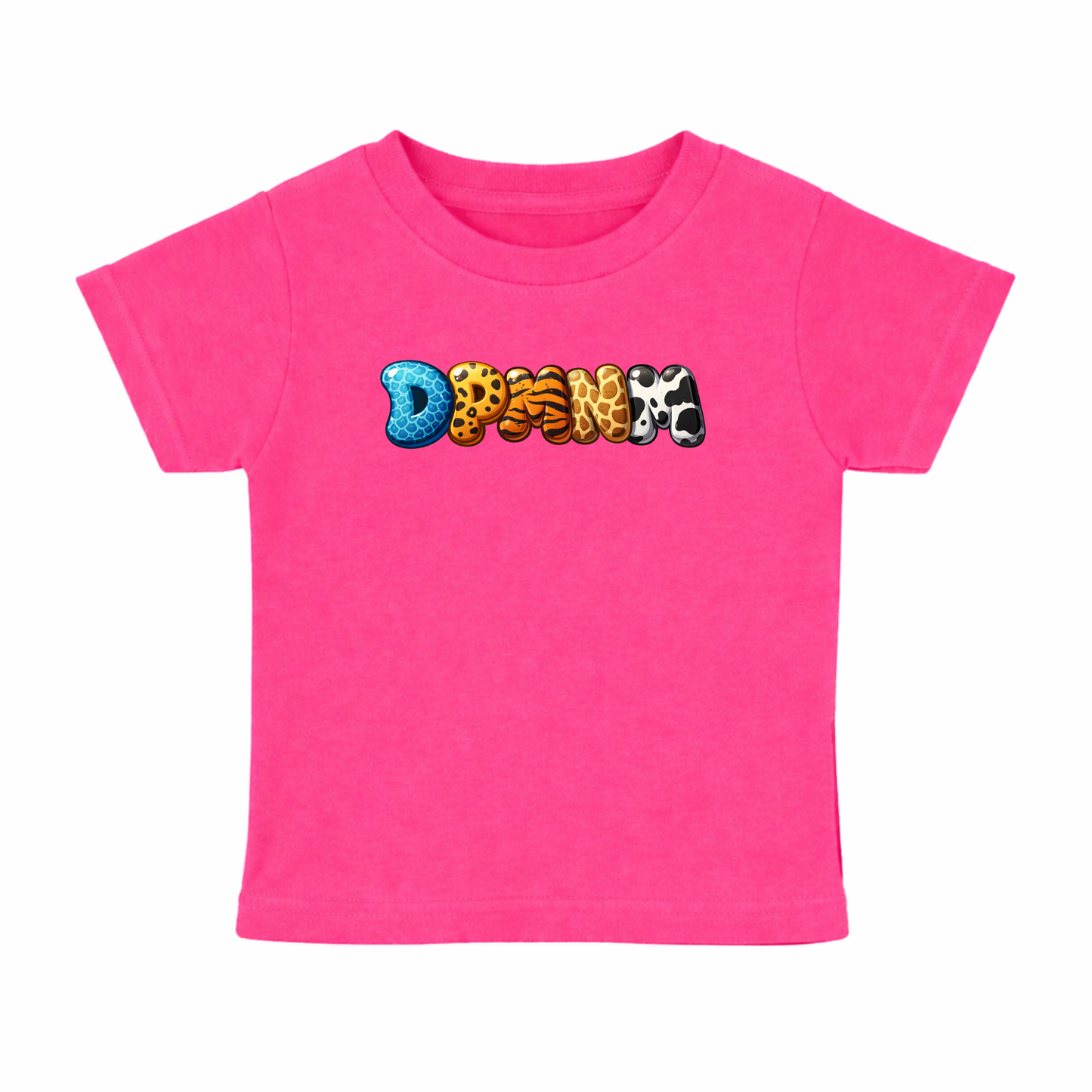Toddler Pink Bubble Farm Tee