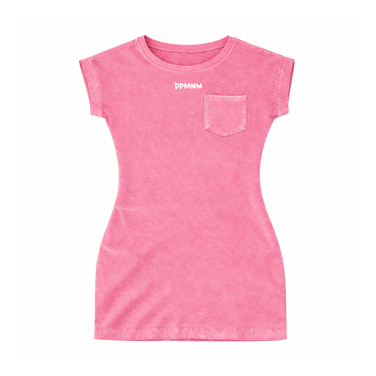 Pink DPMNM Mini Dress W/ Pockets