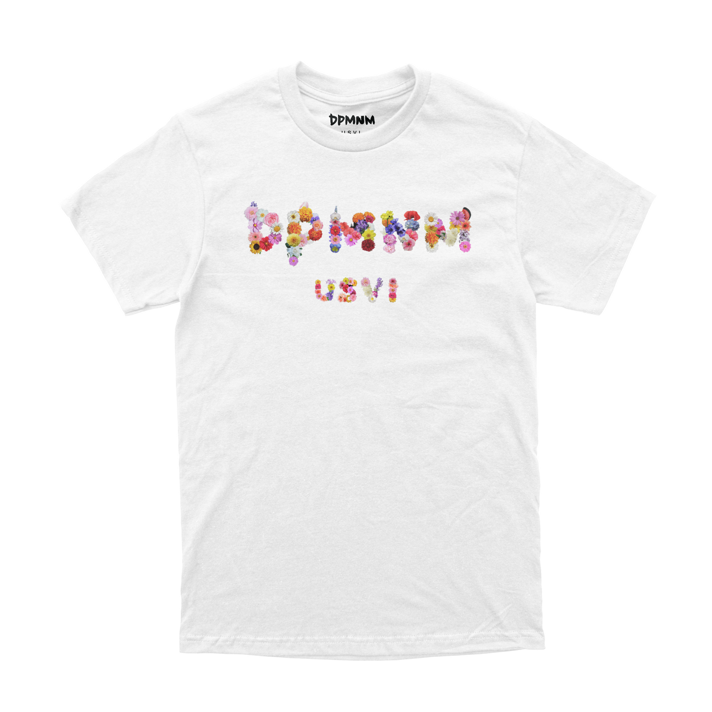 Unisex White Bouquet Tee