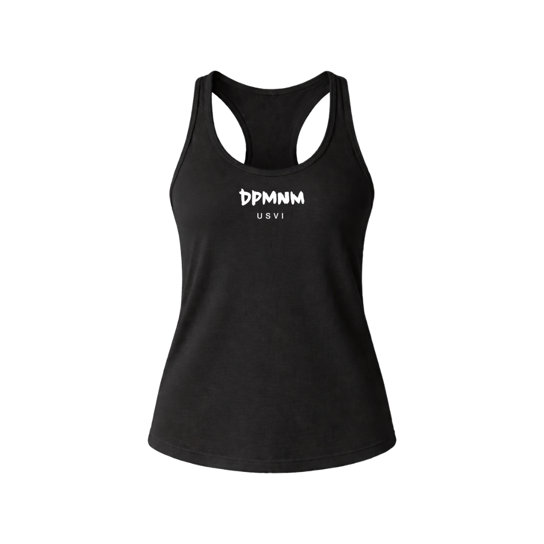 Womens OG Black Racerback Tank