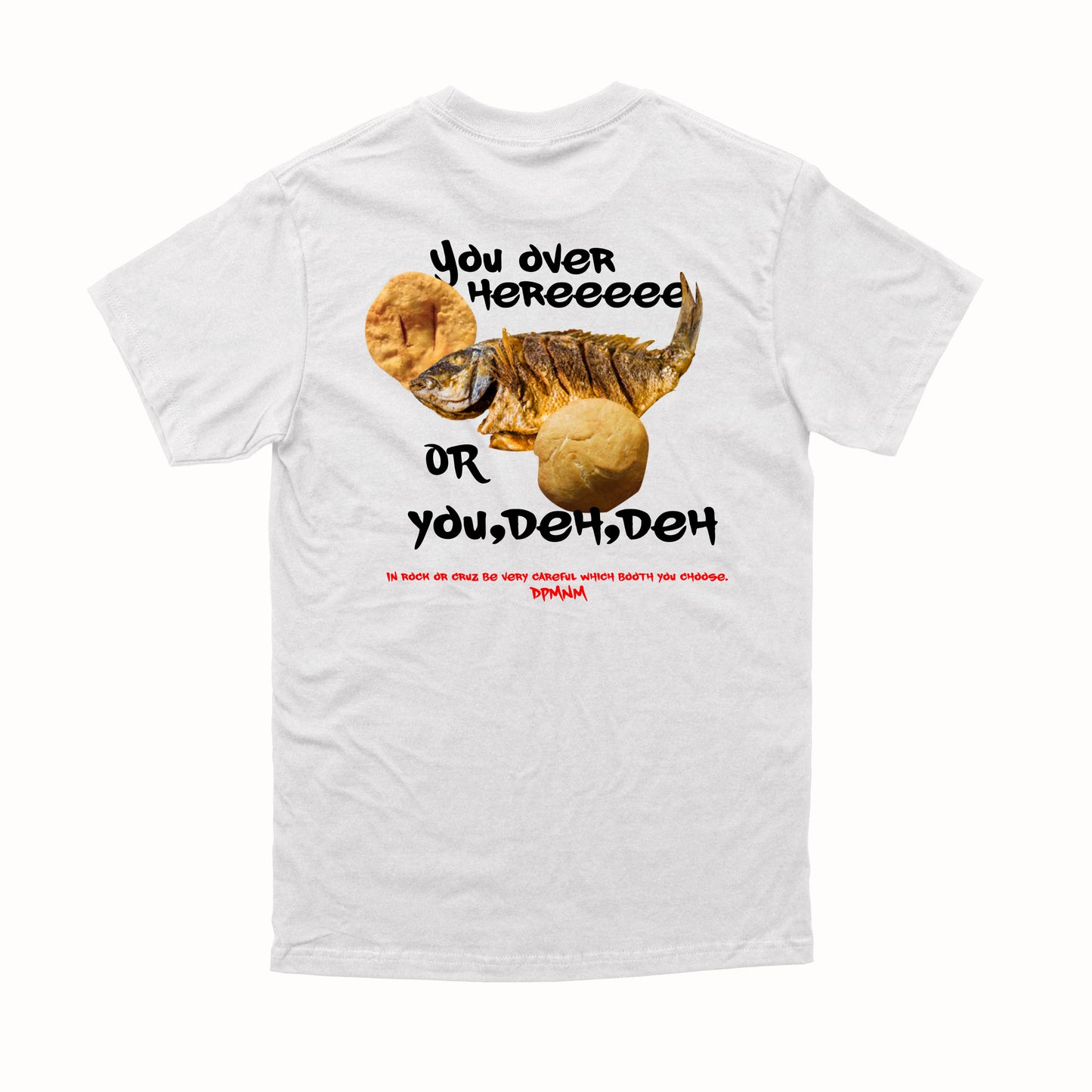 Unisex White Village Tee