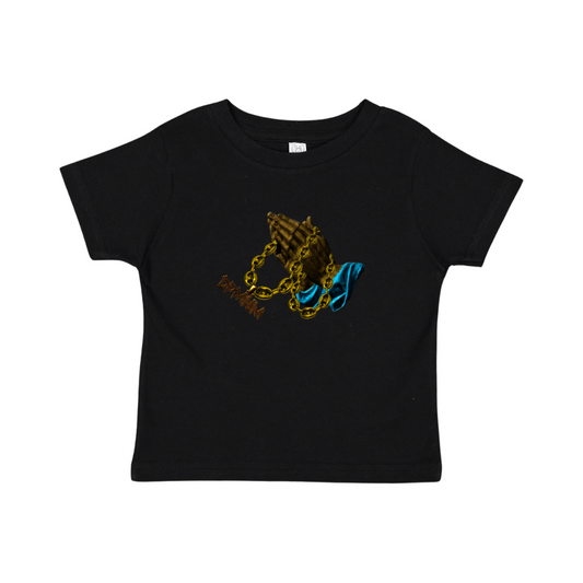 Toddler Prayer Black Tee