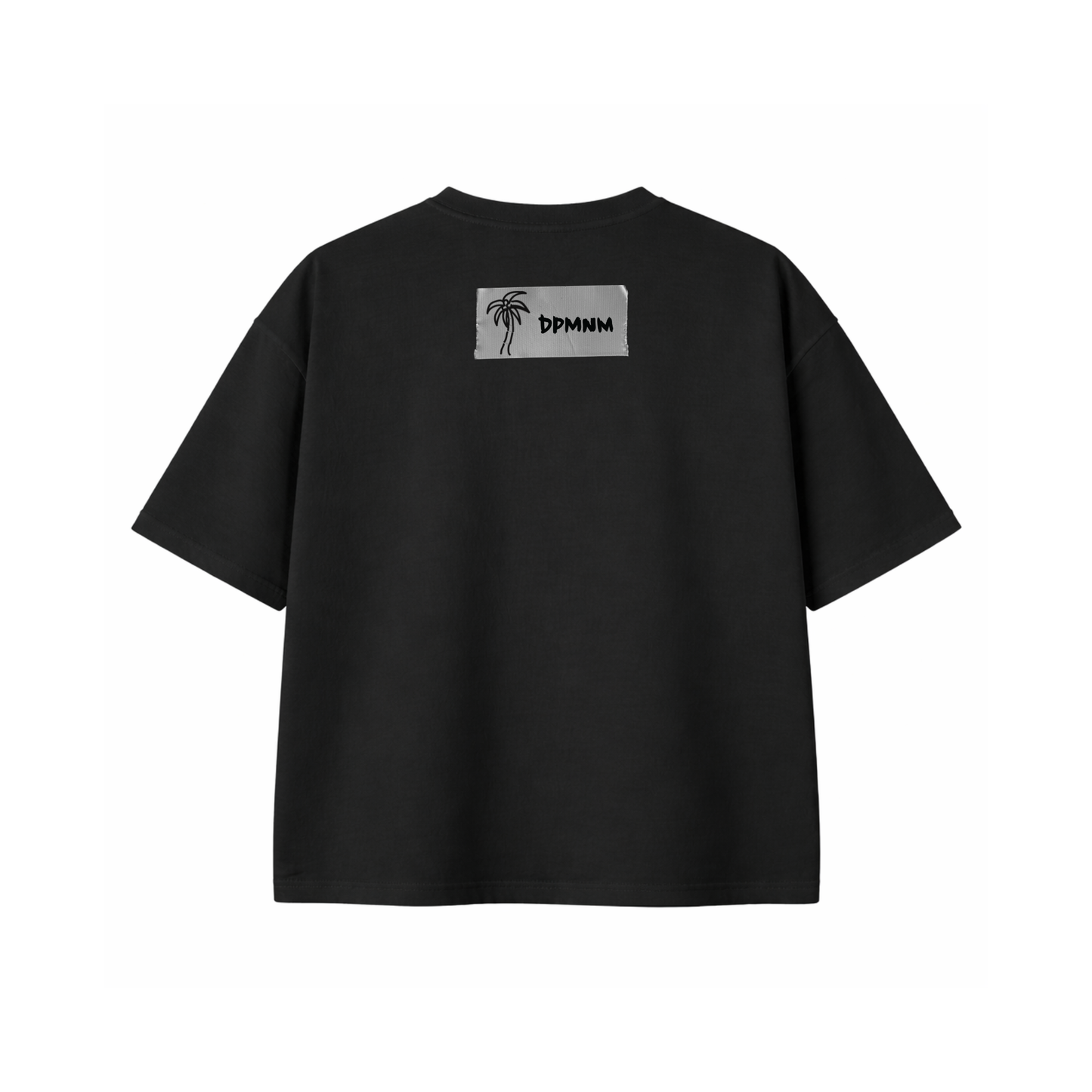 Unisex Black Duct Tape | Oversized Tee