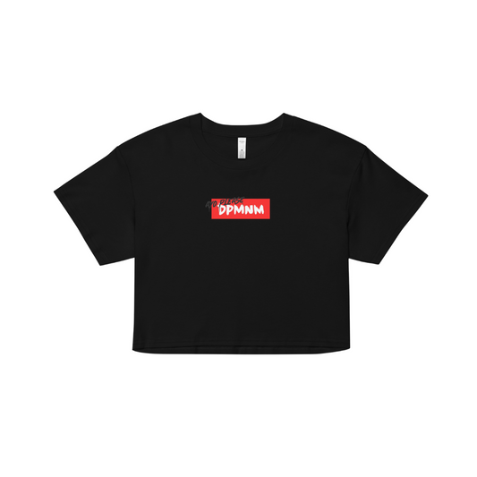 Women's Black Ayo Please box Flowy Crop top