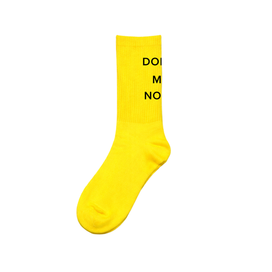 Vert Type Yellow Socks