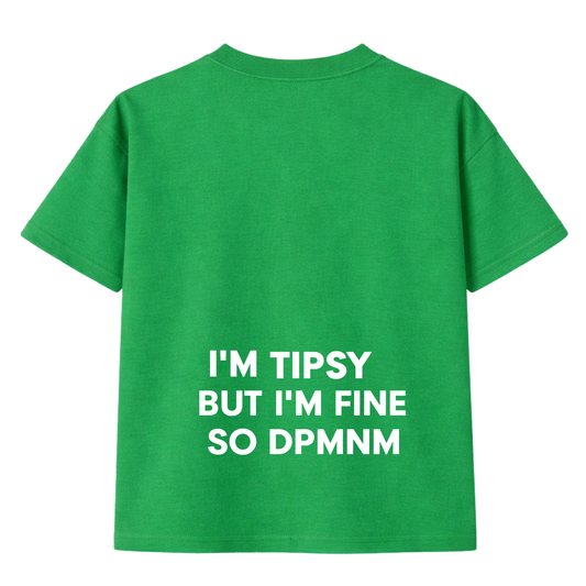 Unisex Green Tipsy Tee