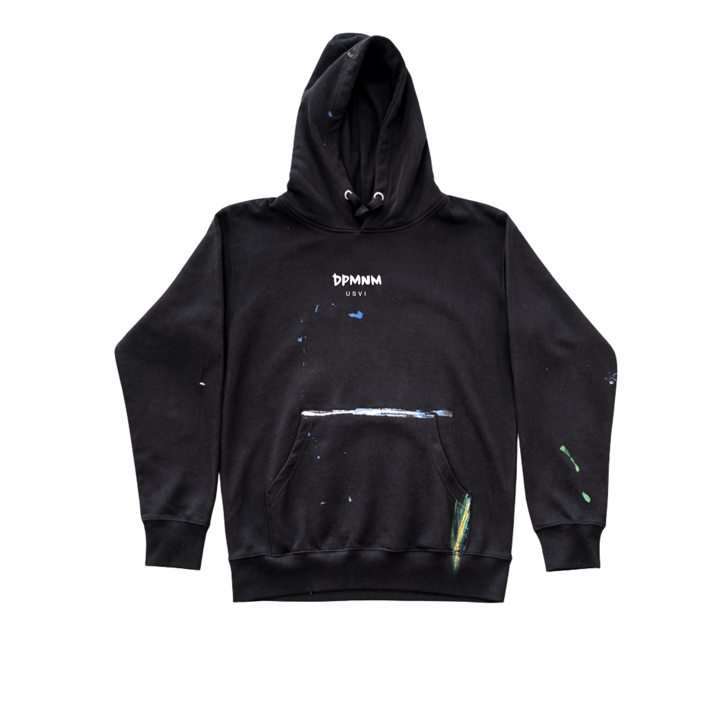 1 of 1 Black OG DPMNM Hoodie | Large