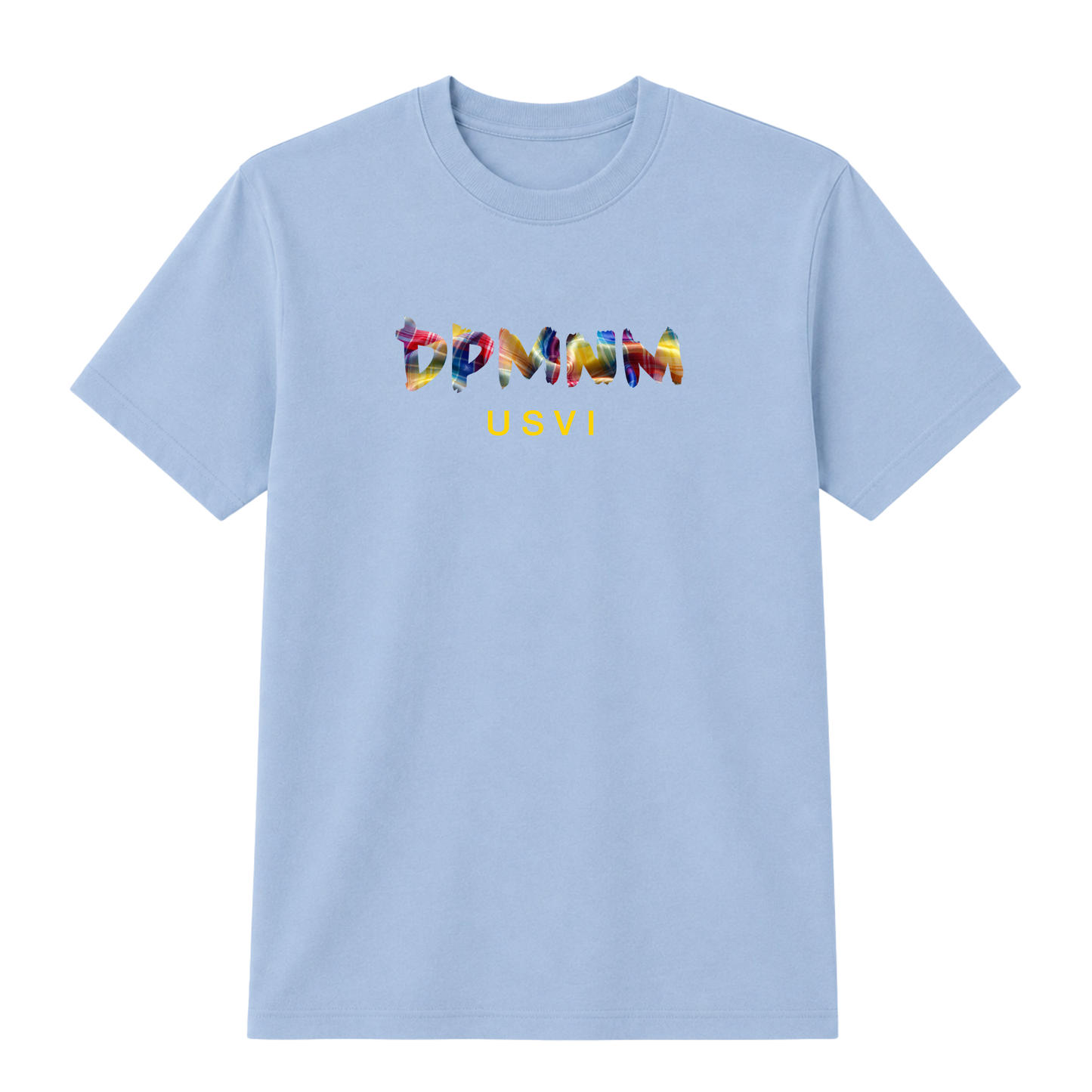 Unisex Light Blue Vi Madras