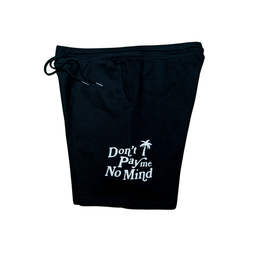 Unisex Black DPMNM Shorts