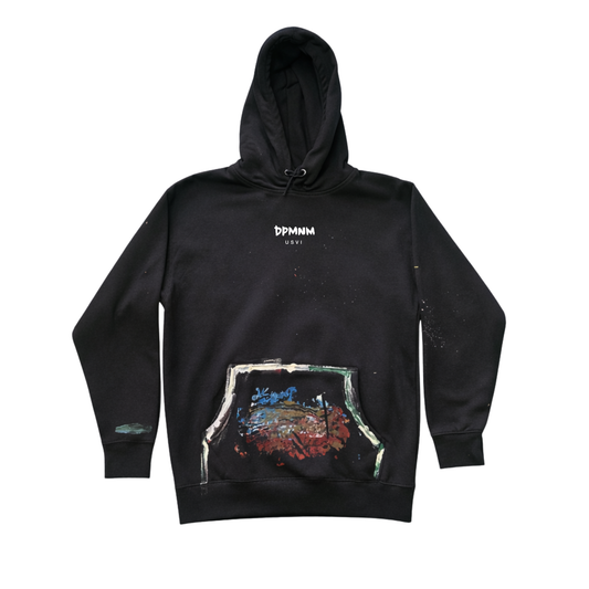 1 of 1 Black OG DPMNM Hoodie | Large