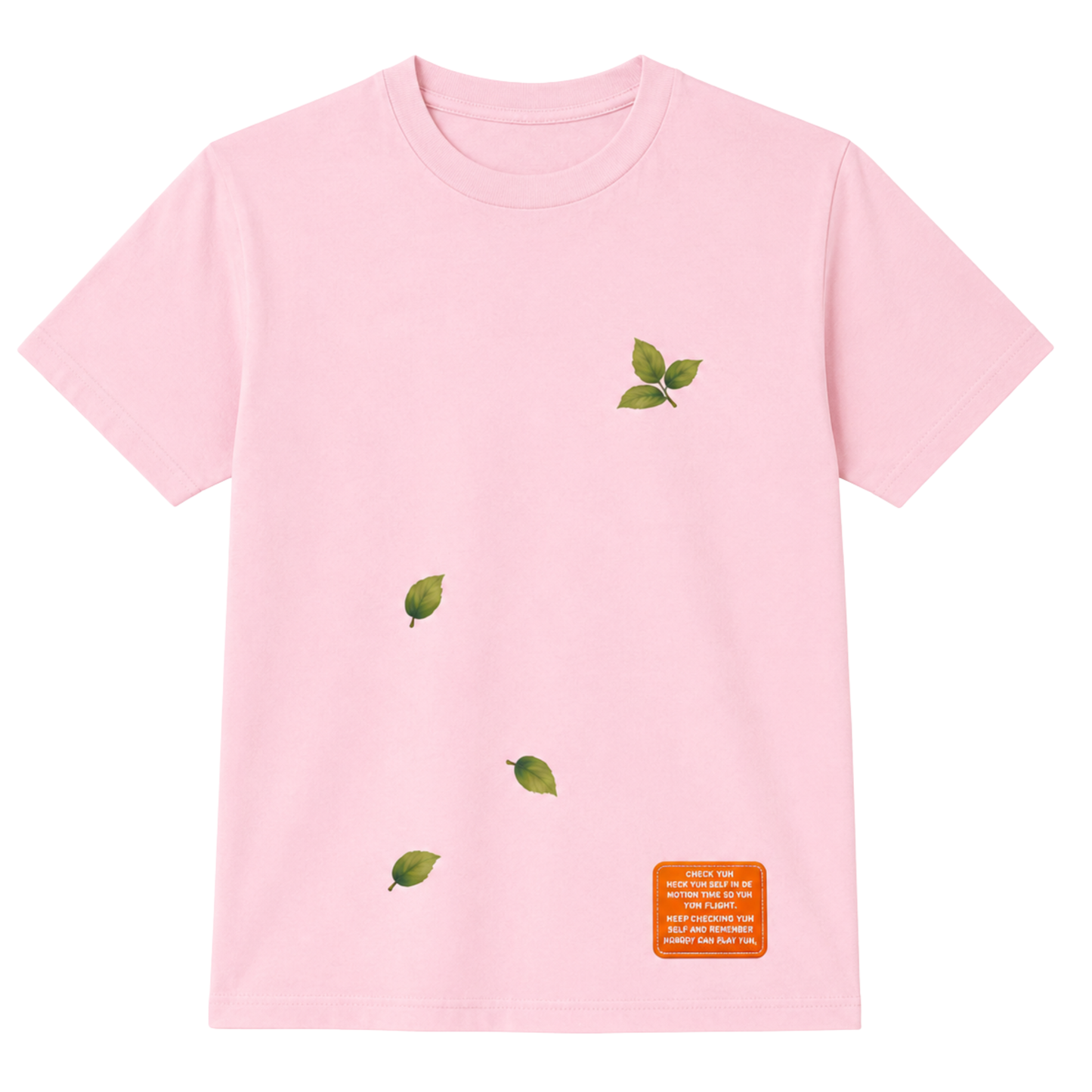 Unisex Pink Hibiscus Tee