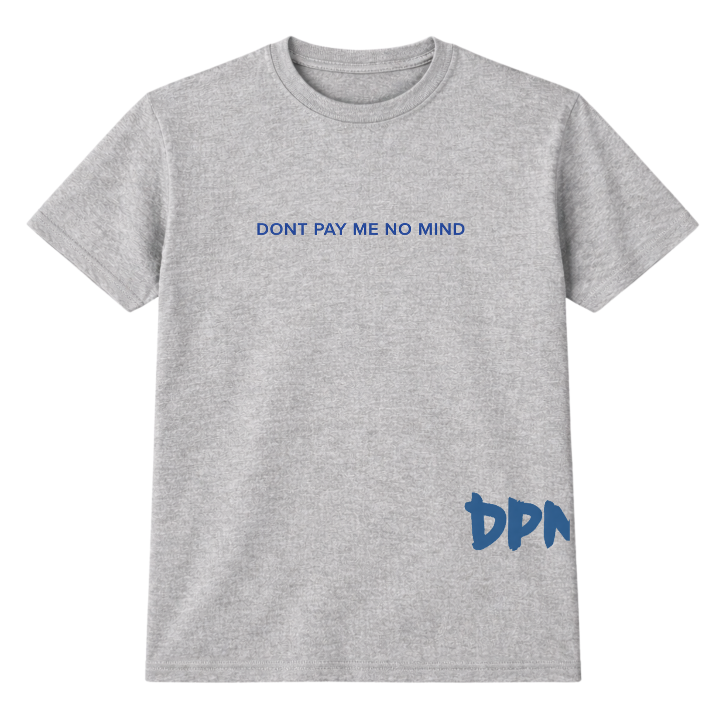 Unisex Gray| Blue DPMNM 2026 Tee