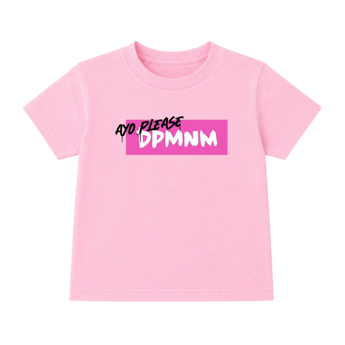 Kids Pink Ayo Please Box Logo
