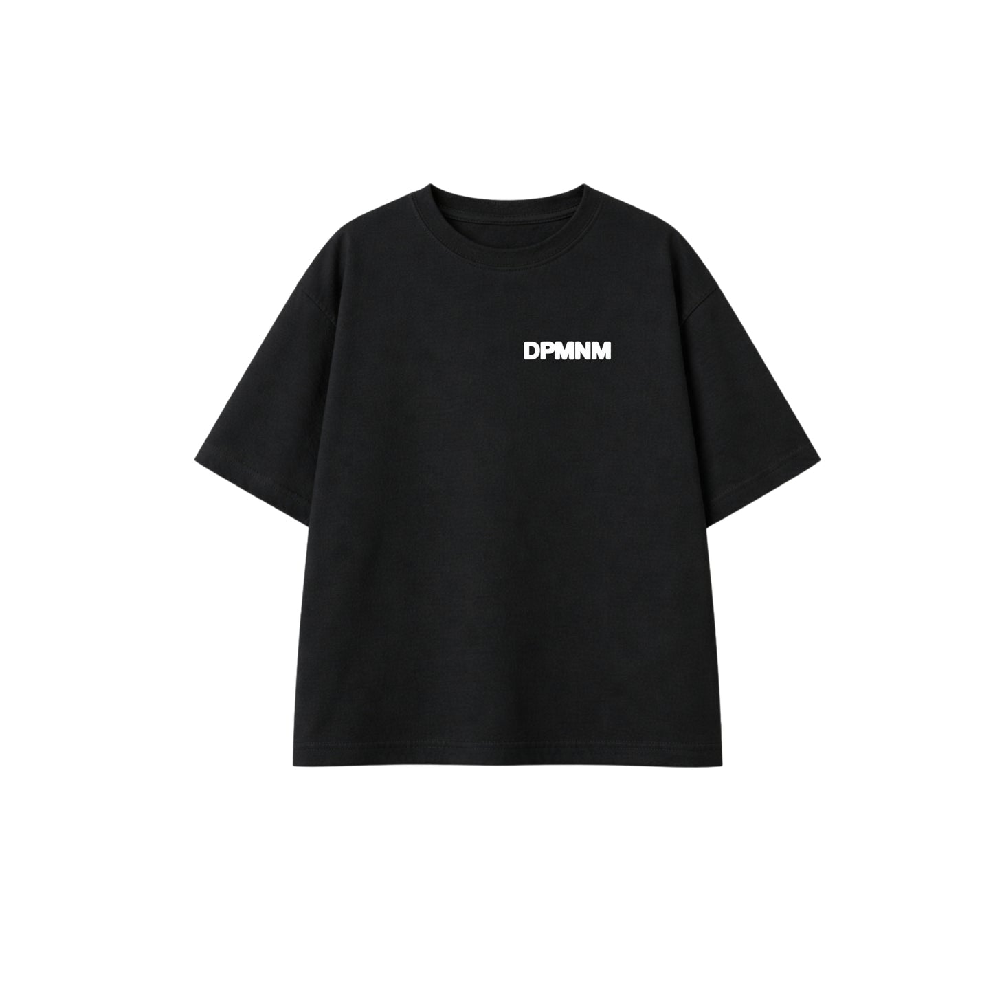 Unisex Black Blur Tee | Oversized