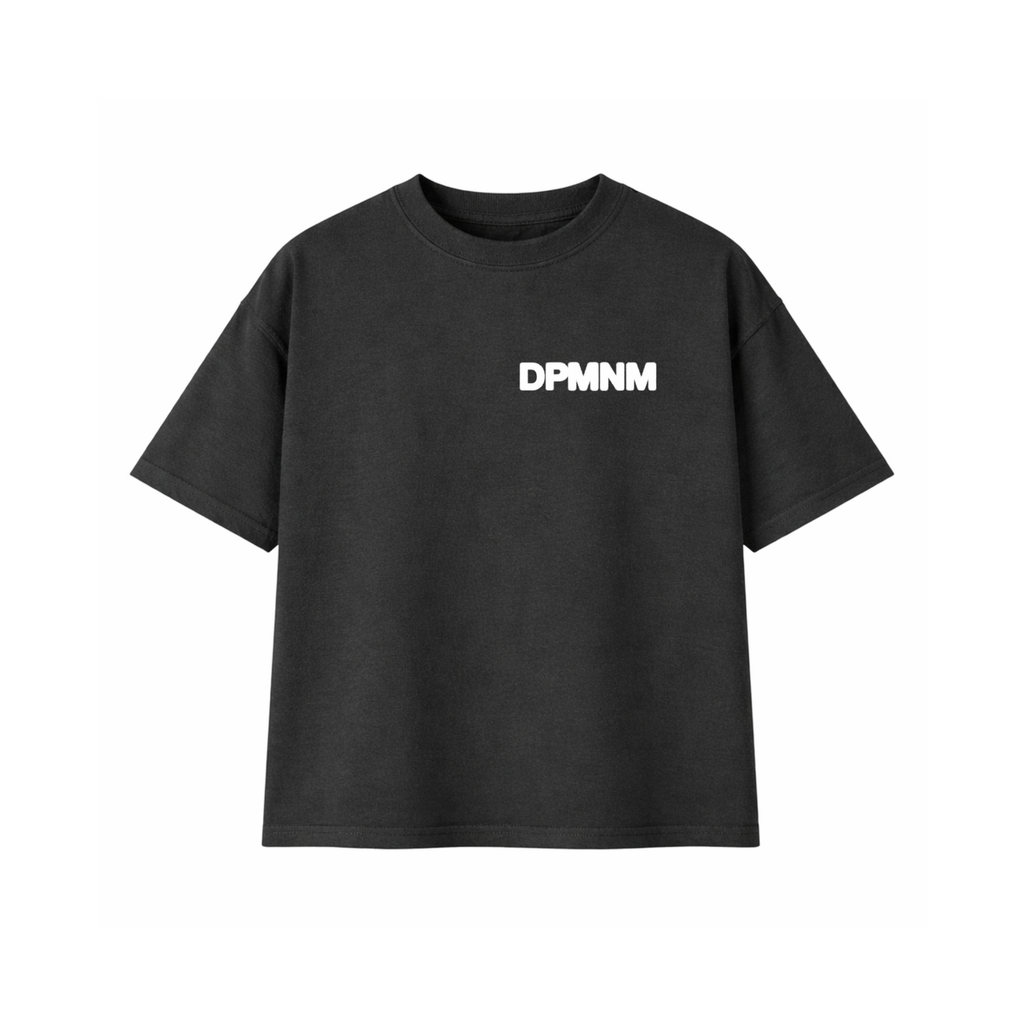 Unisex Faded Black Blur Tee | Oversized