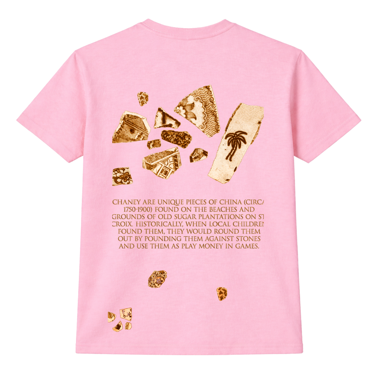 Unisex Pink Chaney Tee