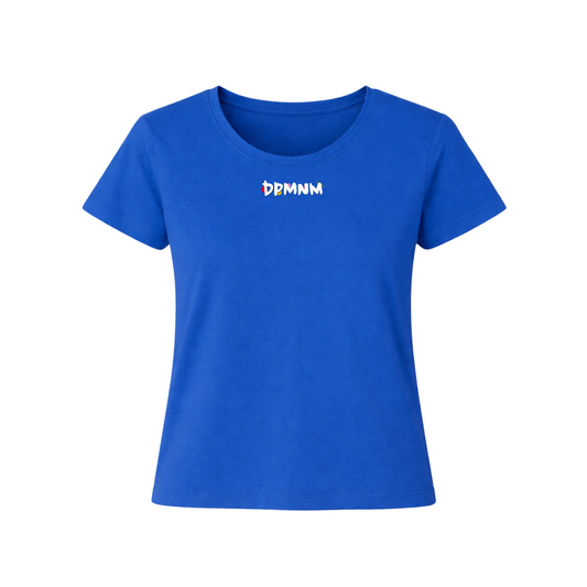 Womens Royal Blue Bouquet Tee