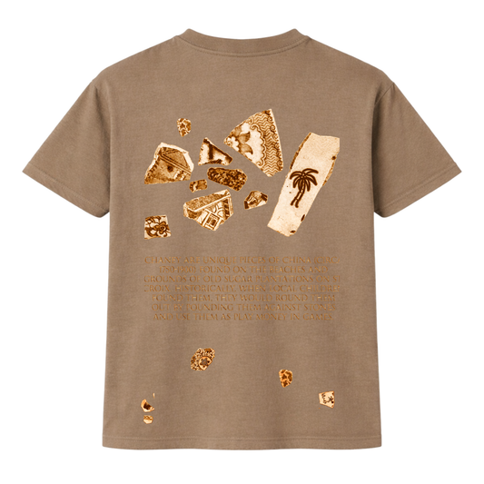 Unisex Faded Brown Chaney Tee