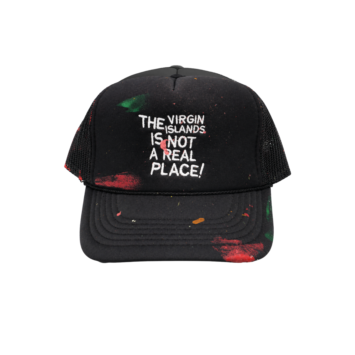 1 of 1 VI Not Real Trucker Hat