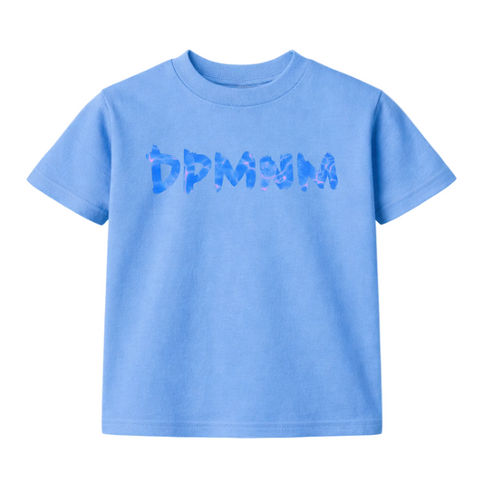 Kids Powder Blue Wave Tee
