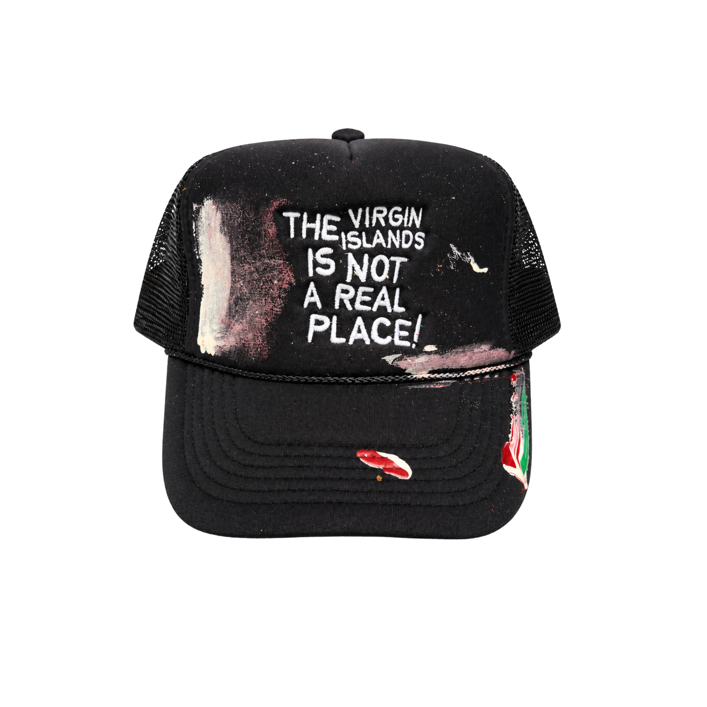 1 of 1 VI Not Real Trucker Hat