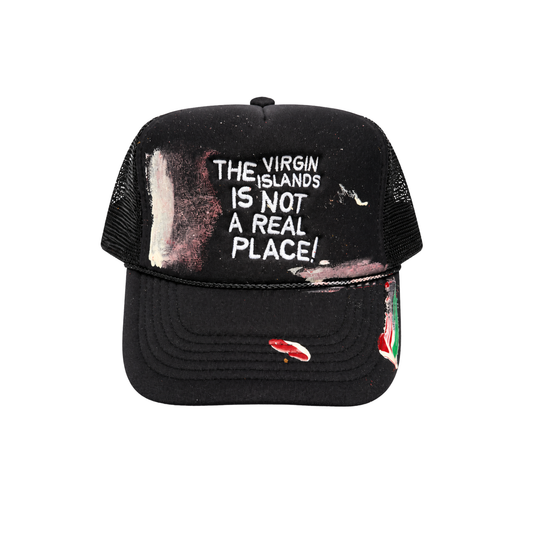 1 of 1 VI Not Real Trucker Hat