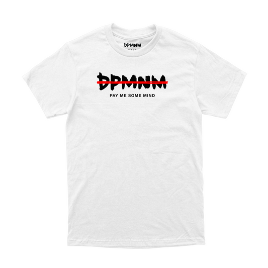 Unisex White PMSM Tee