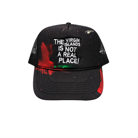 1 of 1 VI Not Real Trucker Hat