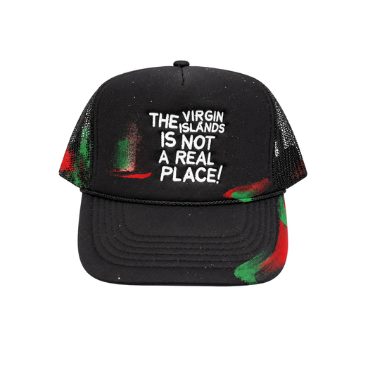 1 of 1 VI Not Real Trucker Hat