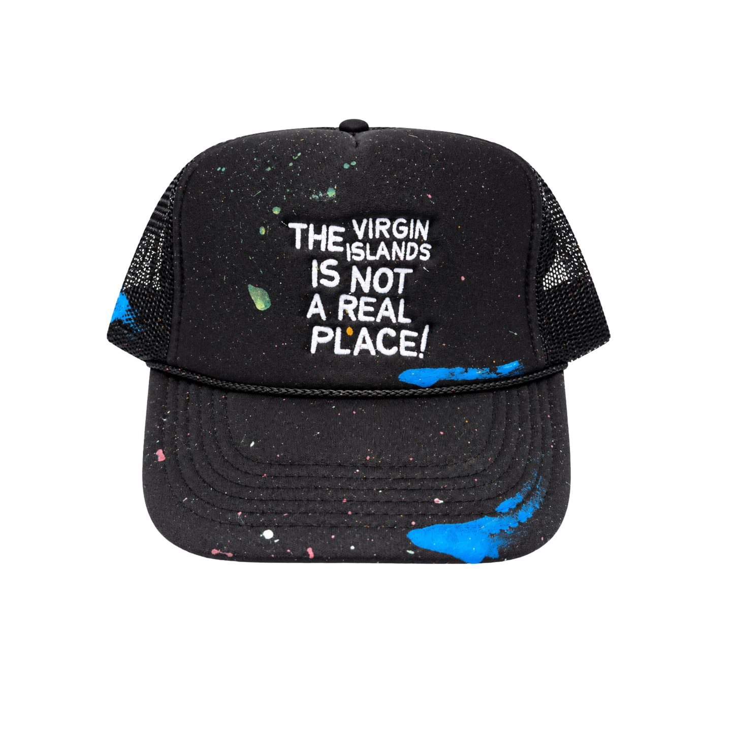 1 of 1 VI Not Real Trucker Hat
