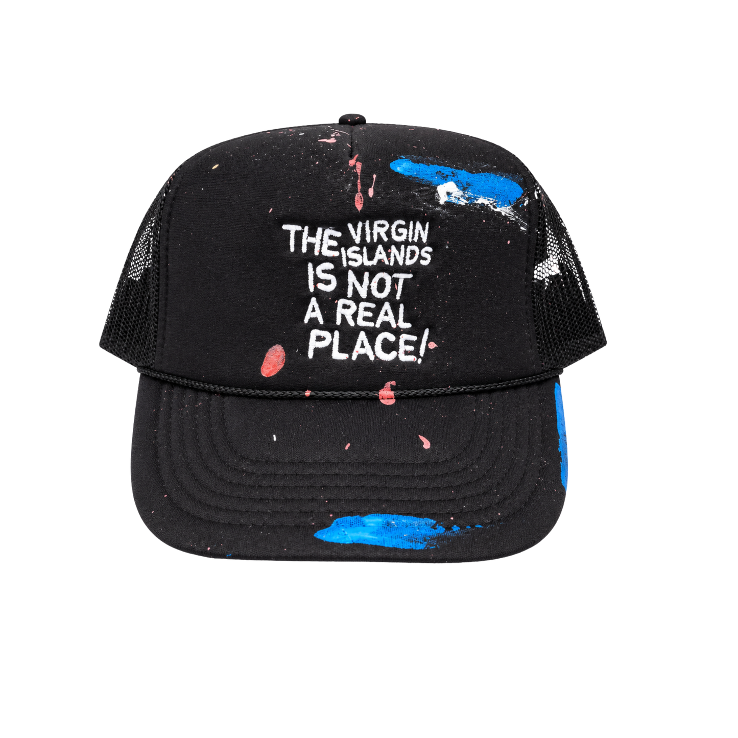 1 of 1 VI Not Real Trucker Hat