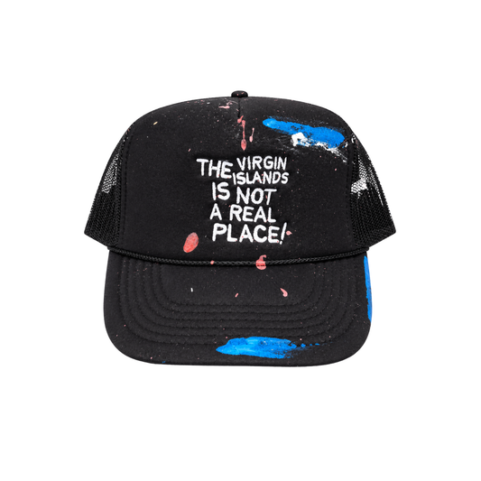1 of 1 VI Not Real Trucker Hat