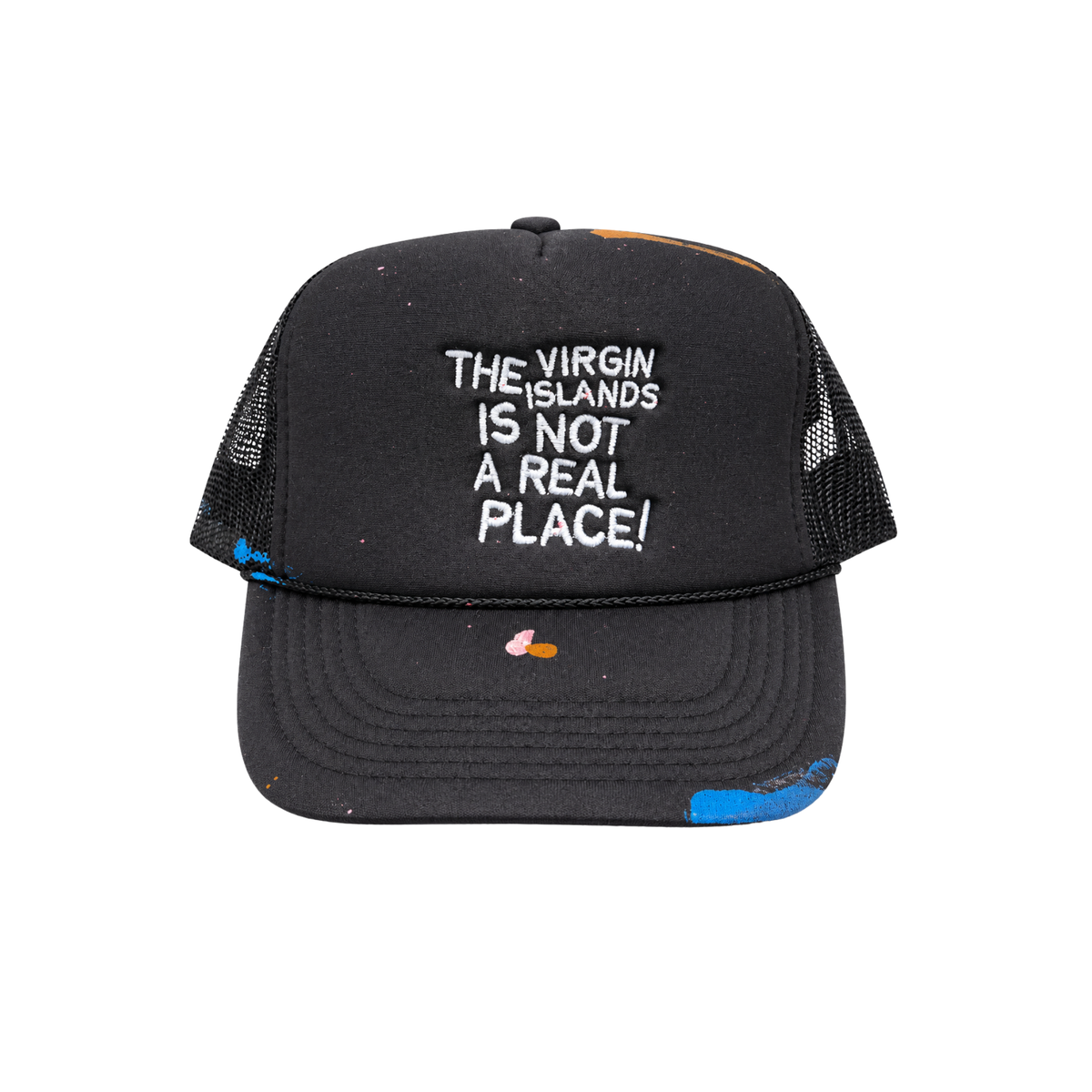 1 of 1 VI Not Real Trucker Hat